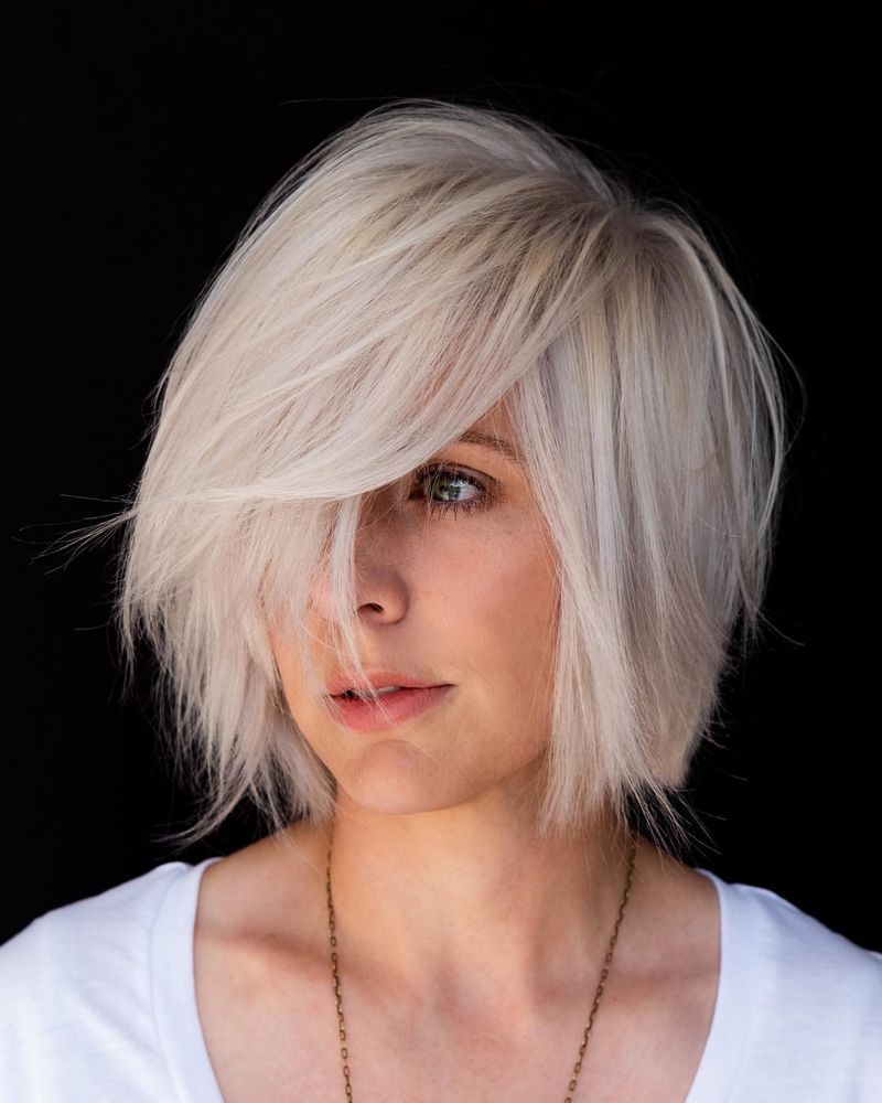 Textured Bob with Layers