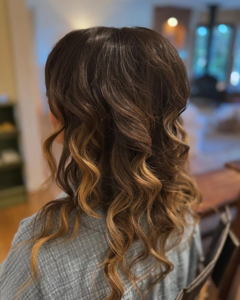 Ondas Boho com textura