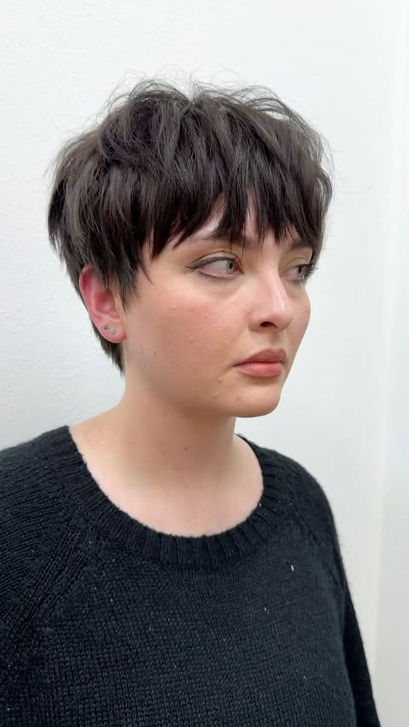 Textured Bowl Cut