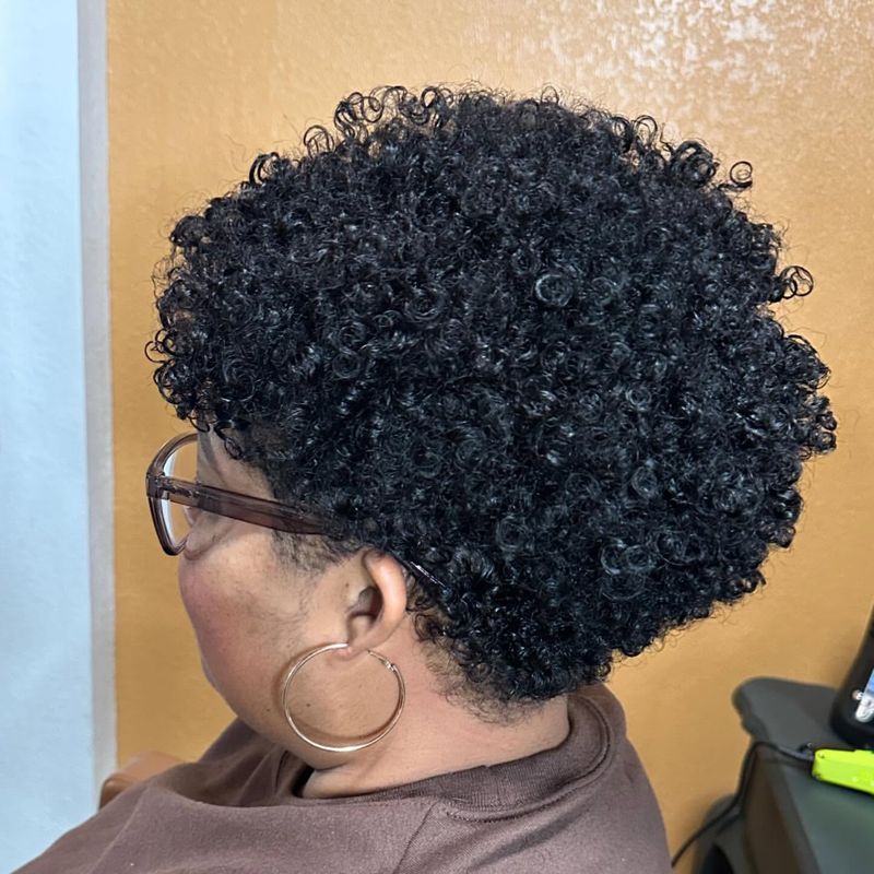 Textured Curly Pixie