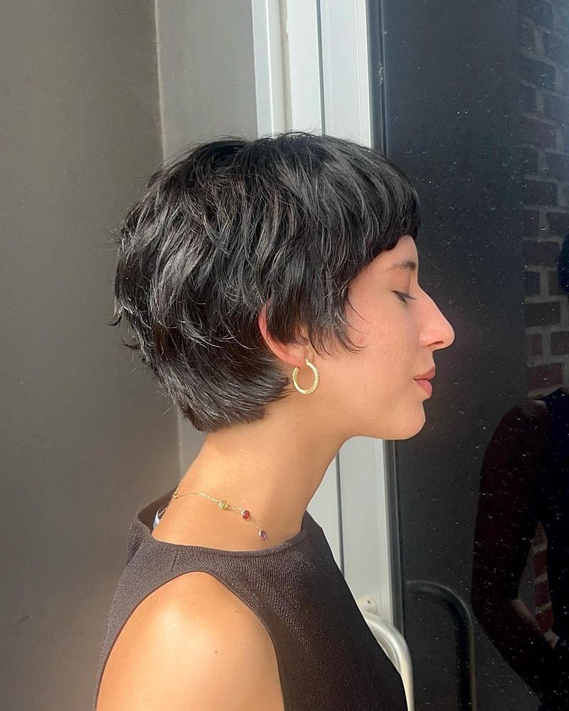 Textured Pixie Cut