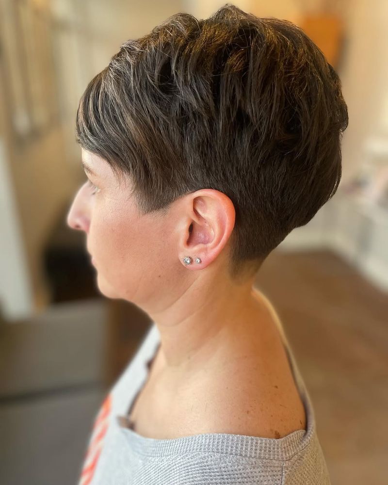 Pixie Cut met structuur