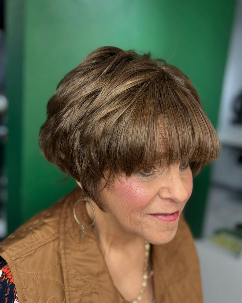 Textured Wedge Cut