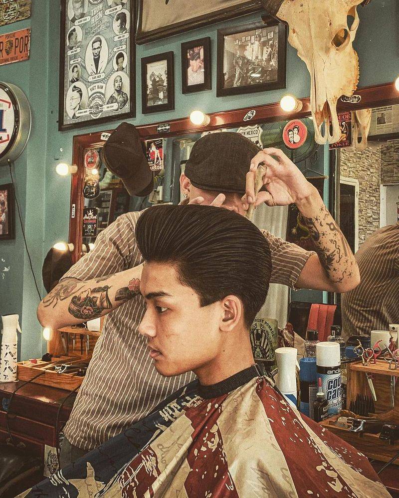 The Classic Pompadour