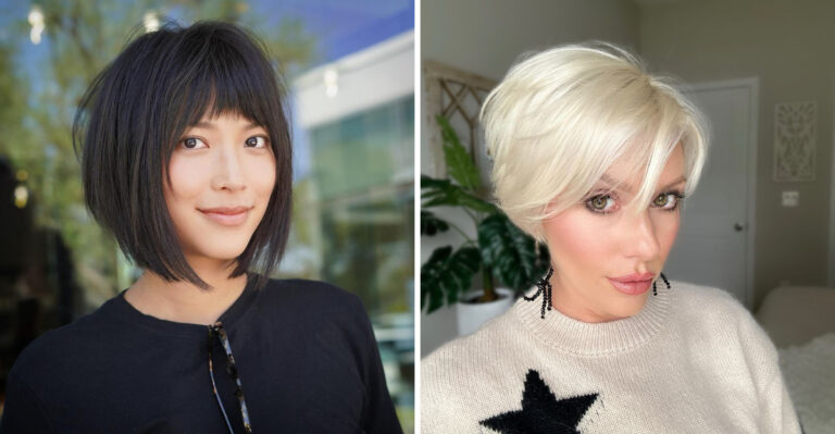A well-executed short haircut showing 32 expertly chosen styles that subtly reveal youthfulness by addressing perceived signs of aging effectively and elegantly