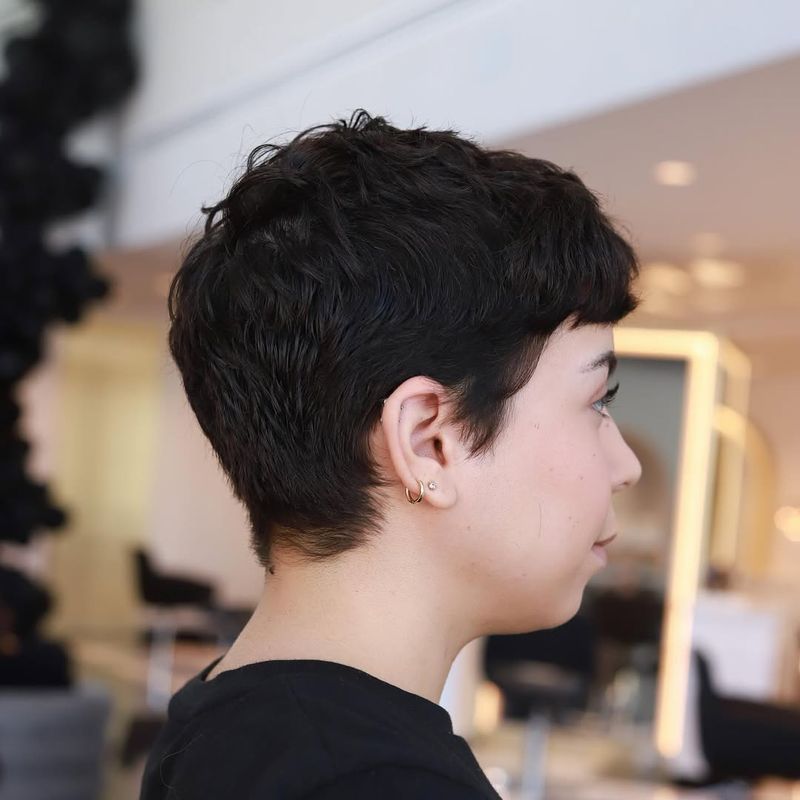 The Textured Pixie Cut