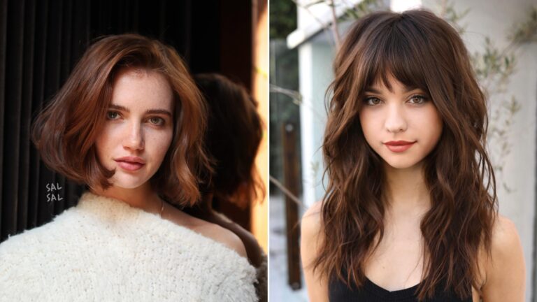 These 34 Styles Do The Work Of Contour Without The Makeup For Round Faces