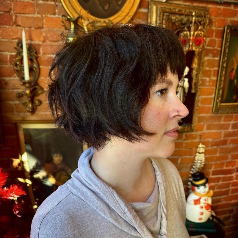 Tousled French Bob