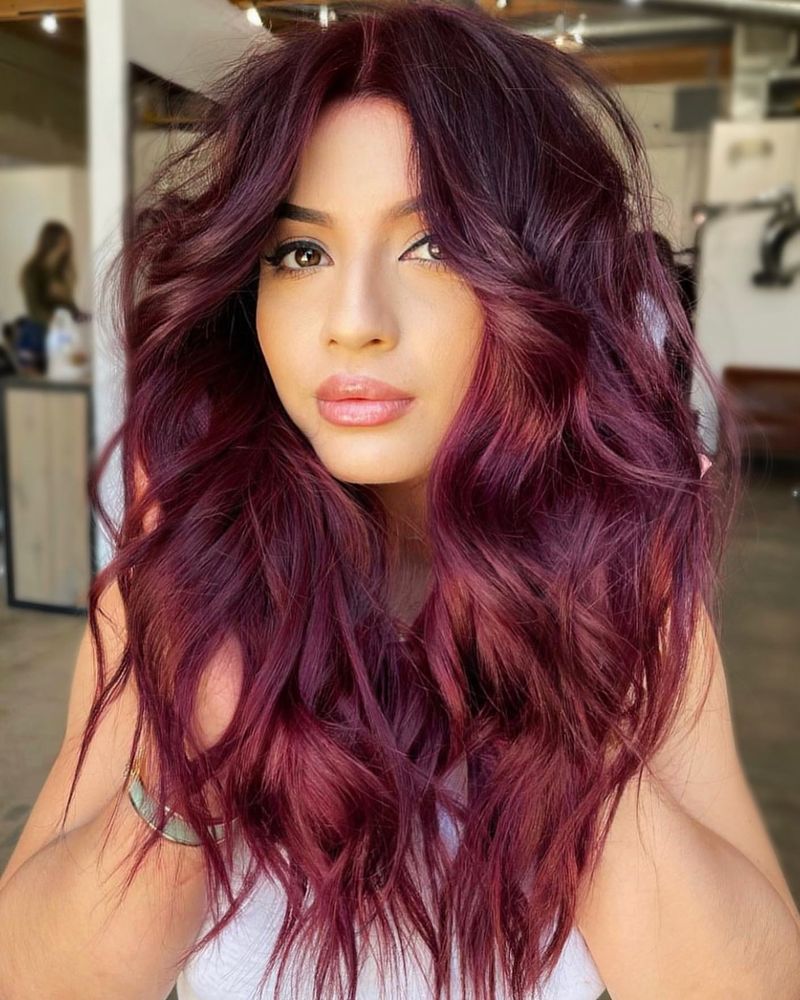 Tendencia 17: Rojo Rubí Ombre