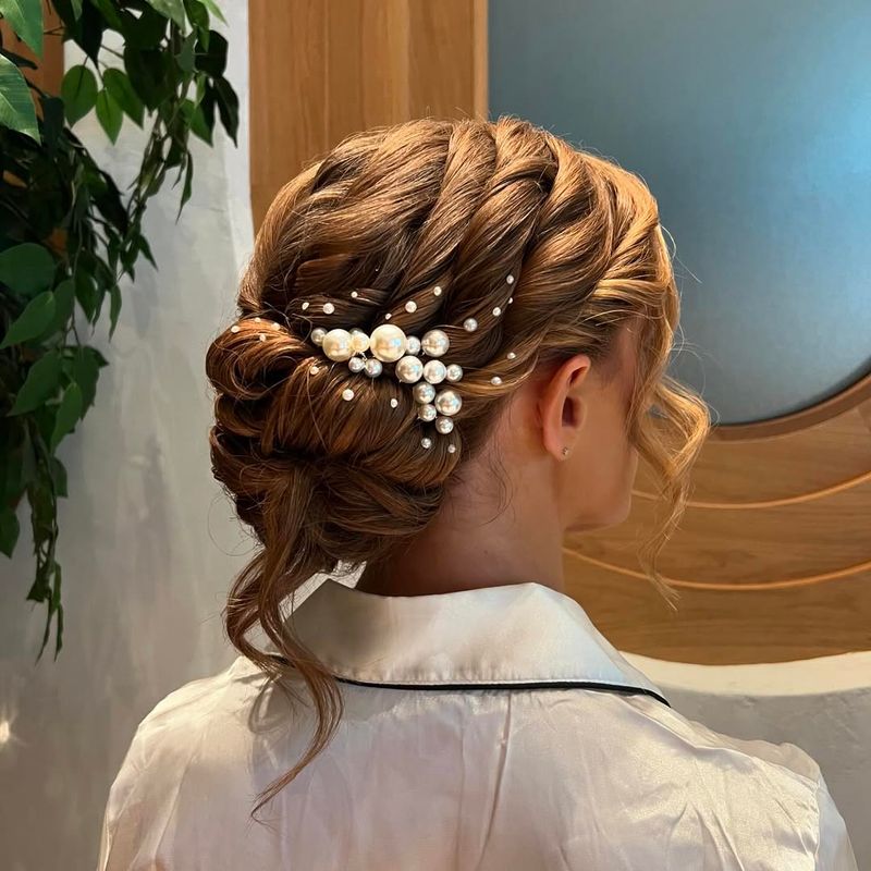 Chignon torsadé