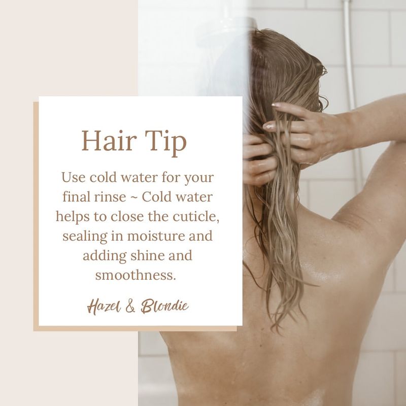 Use Cold Water Rinse