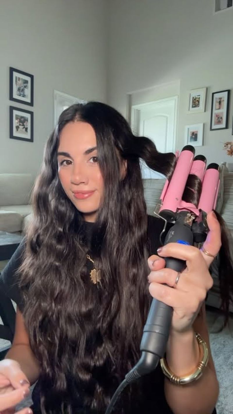 Use a Hair Crimper for Volume