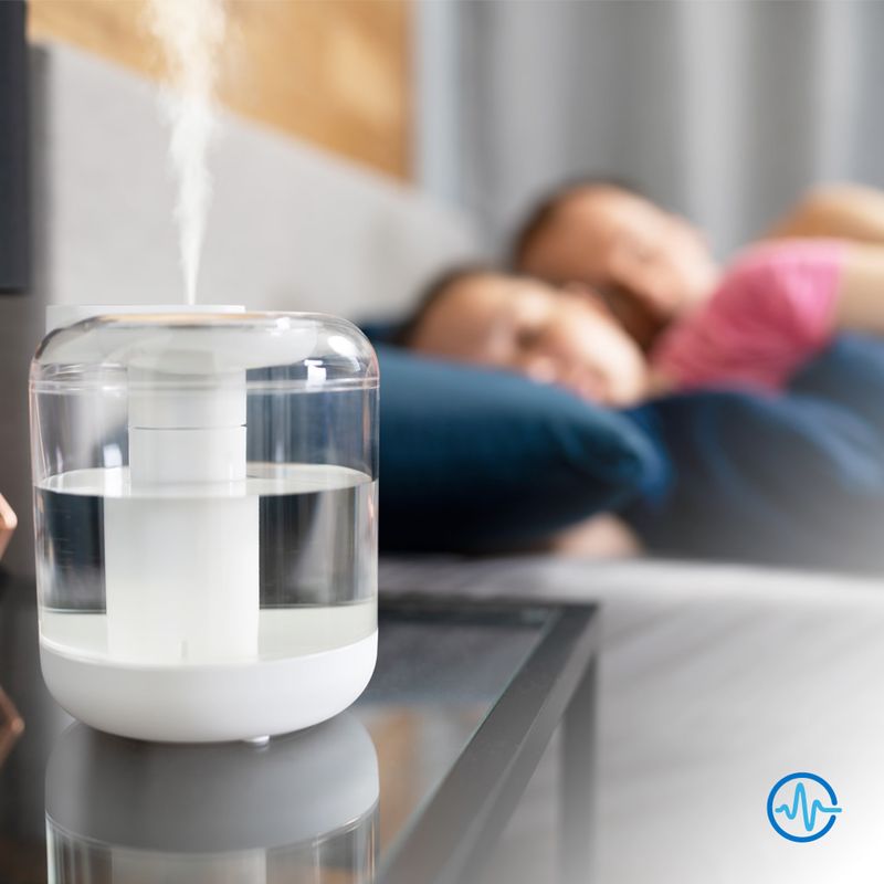 Utilizar um humidificador