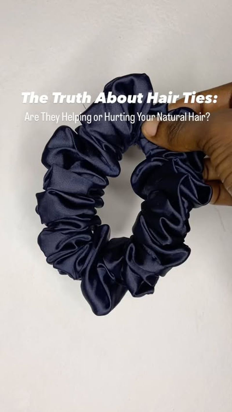 Using Tight Hair Ties