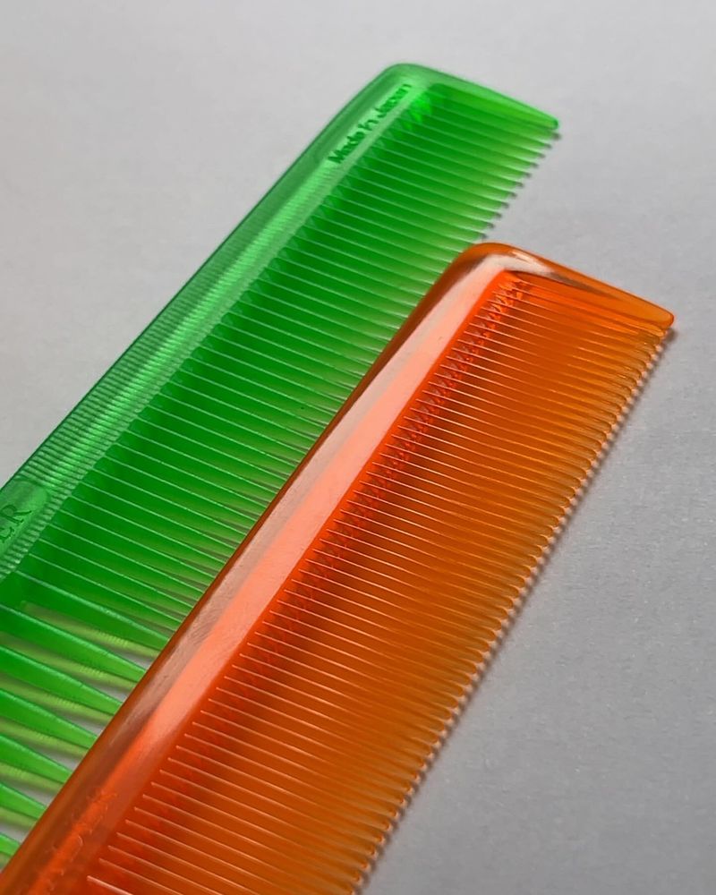 Using plastic combs