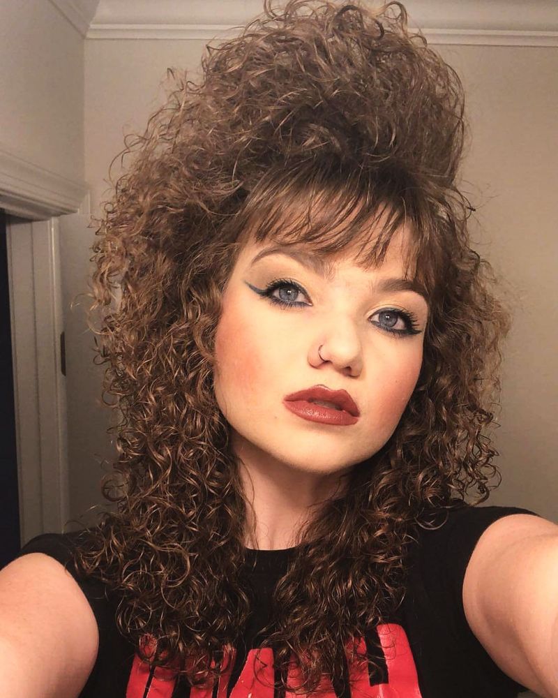 Vintage Hollywood Perm