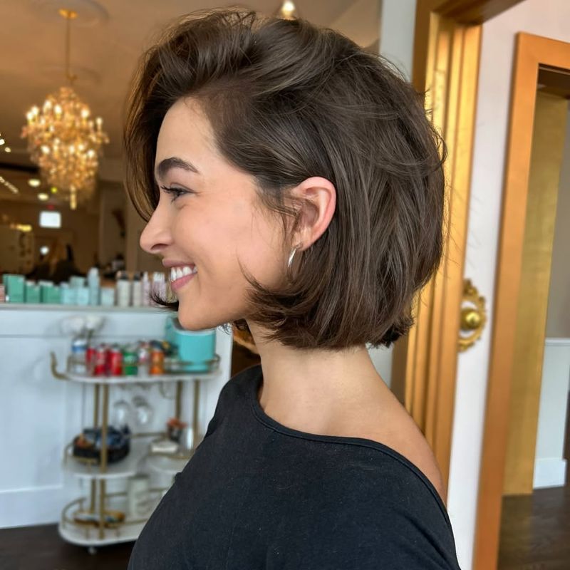 Voluminous Short Bob