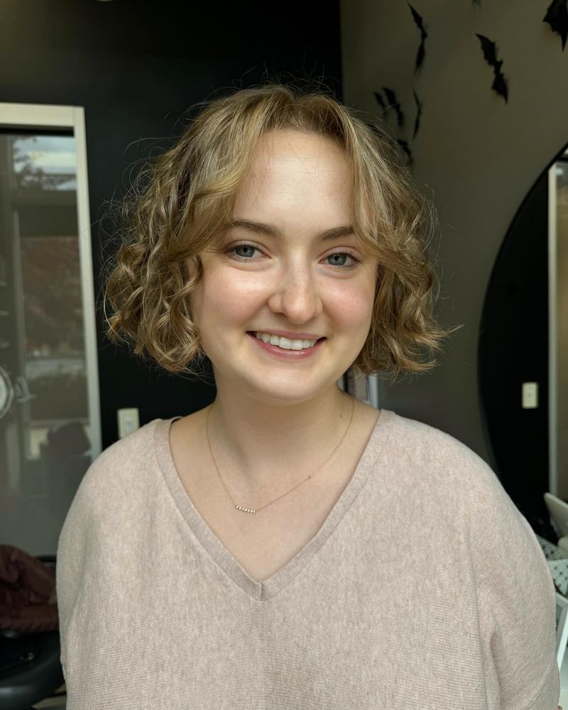 Wavy Bob with Balayage