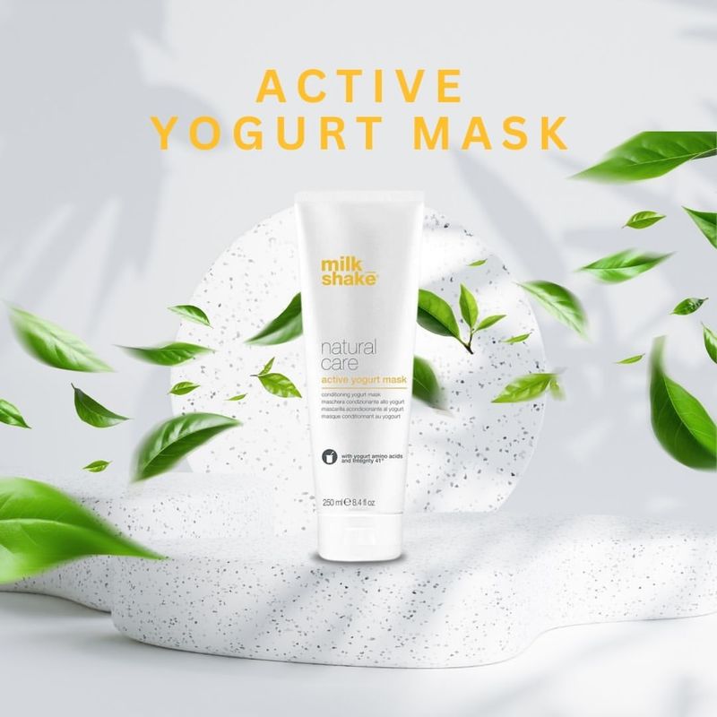 Masque capillaire au yaourt