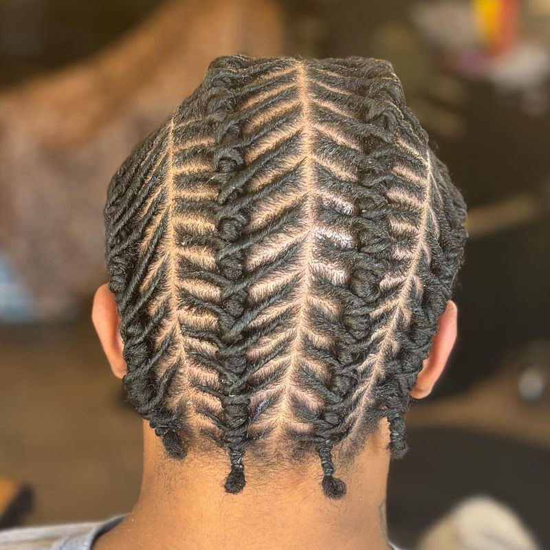 Zigzag Fishbone Twist