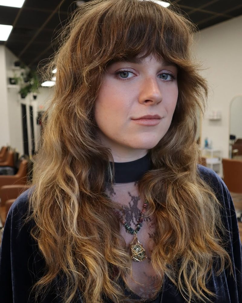 1970s Shag with Bangs