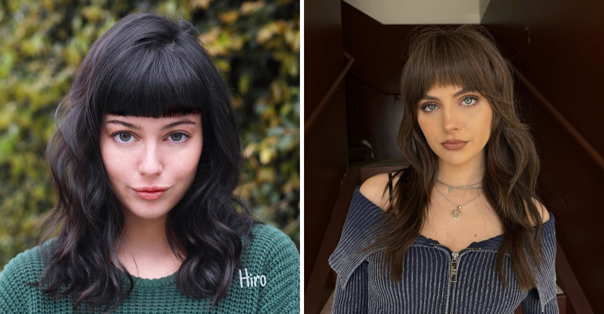 26 Blunt Bangs Hairstyles That Bring Boldness, Beauty, And Confidence