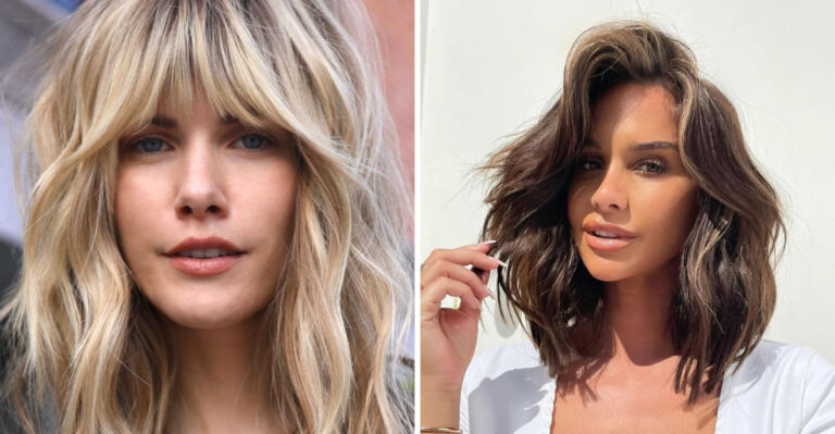 26 peinados con corte de gatito para primavera que sirven como la actualización perfecta del cabello
