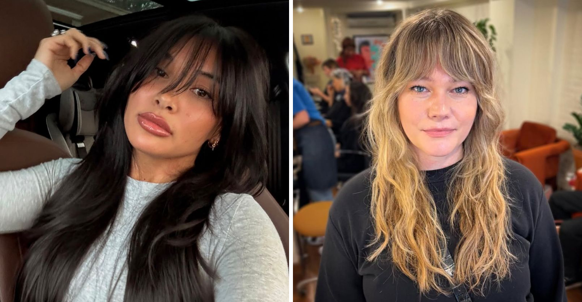 27 Lovely Long Hair With Bangs Ideas You Won’t Be Able To Resist