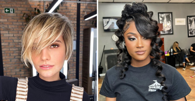 28 Alluring And Volume-Boosting Side-Swept Hairstyles