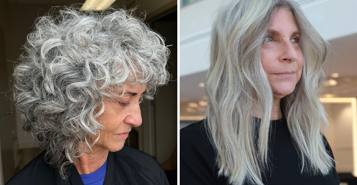 28 Flattering Medium-Length Hairstyles That Smooth And Lift Mature Features