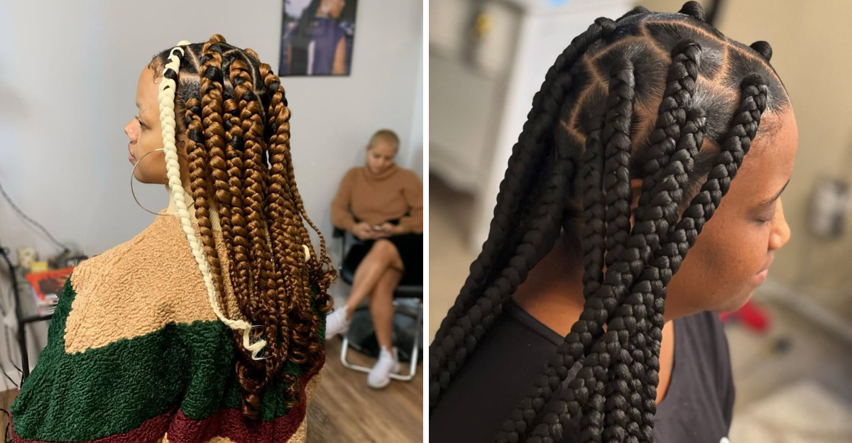 28 Stunning Long Jumbo Box Braids Styles For 2025