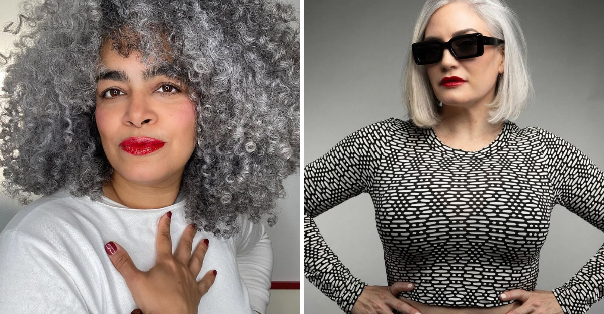 29 Glamorous Silver Balayage Looks For Women Over 50 That Will Make You Ditch Dye