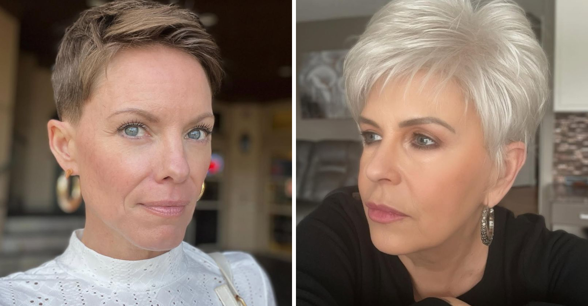 29 Super Short Haircuts For Mature Women