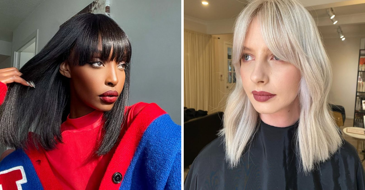 30 Bangs For Oval Faces That Highlight Your Best Features And Create A Youthful Glow