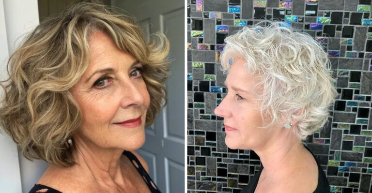 30 Beach Wave Hairstyles For Short Hair For Older Women