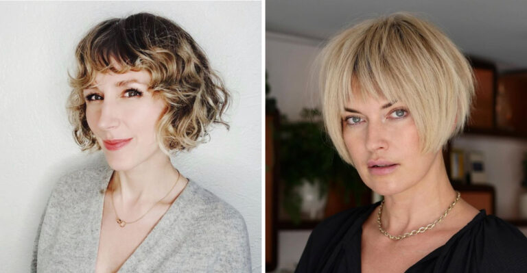 30 Blowout Bobs For Mature Woman Recommended By Experts