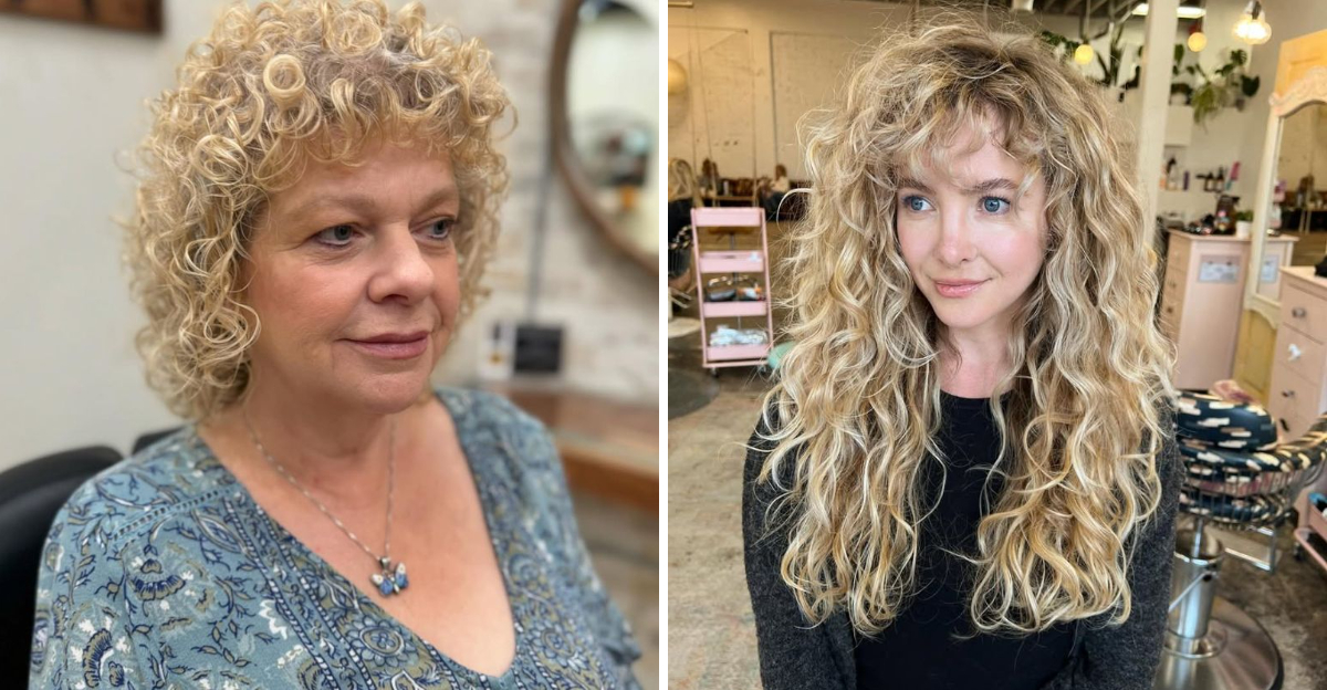 30 Curly Blonde Hairstyles For Older Women