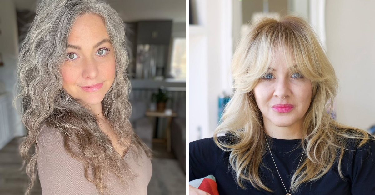 30 Long Hairstyles For Mature Women That Are Perfect For Spring