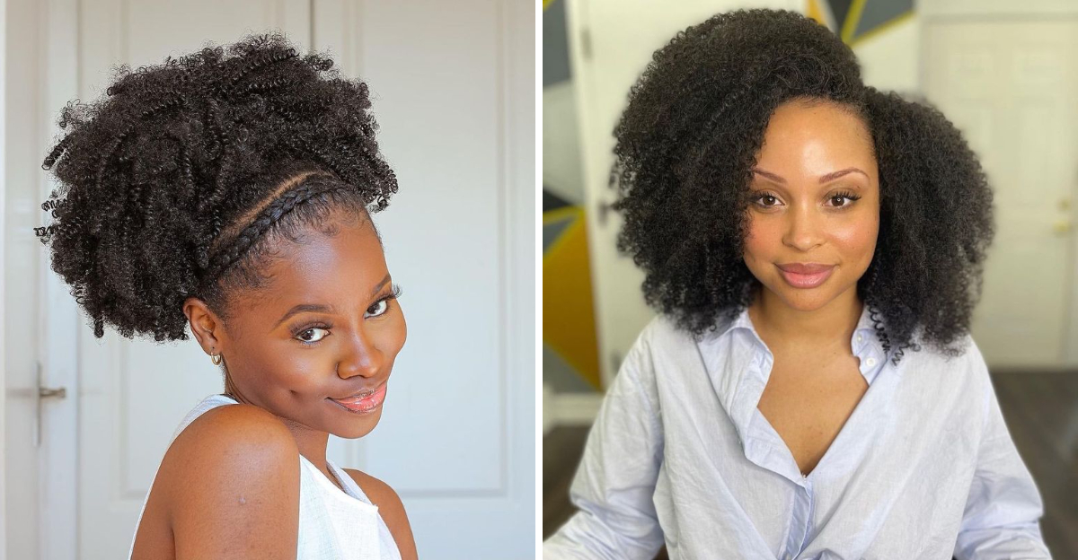 30 Medium-Length Hairstyles To Make Your Natural Hair Shiny, Healthy, And Timeless