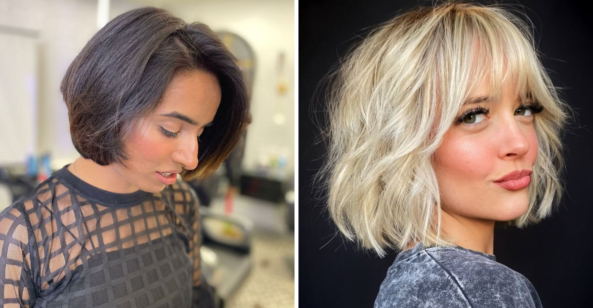 30 Short Haircuts For Heart-Shaped Faces That Create Volume And Hide Imperfections