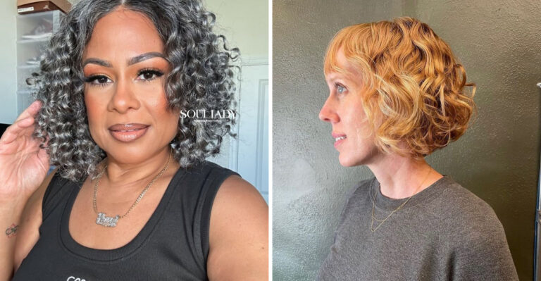 30 Short Stacked Curly Bob Hairstyles For Seniors