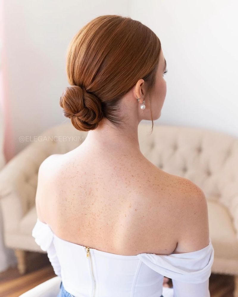 Chignon elegante