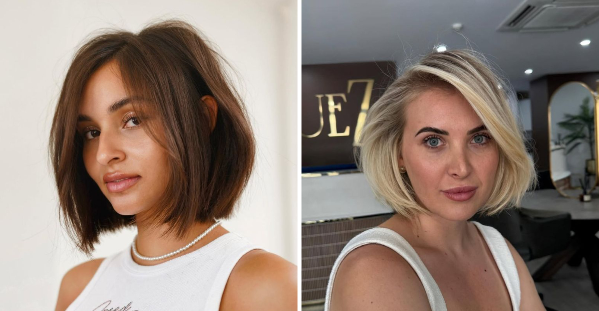 31 Sassy Side-Part Bob Ideas For A Fresh, Short Makeover