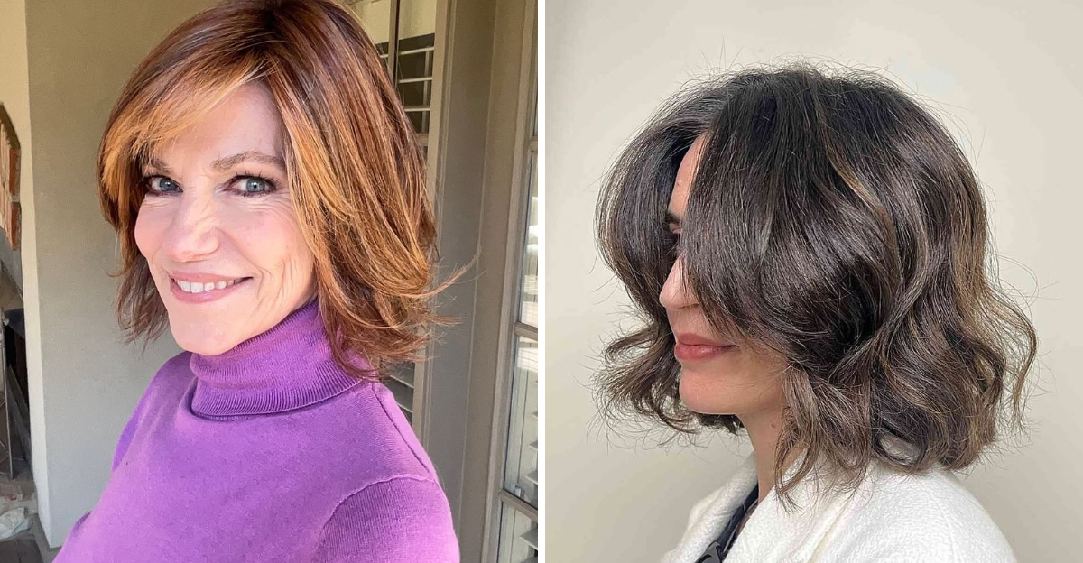 32 Bob Cuts For Thick Hair That Tame And Texturize For A Youthful Look After 50