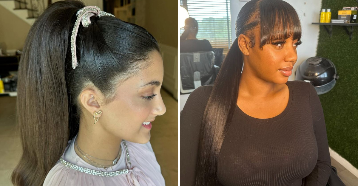 32 Casual Ponytail Hairstyles To Add To Your Rotation