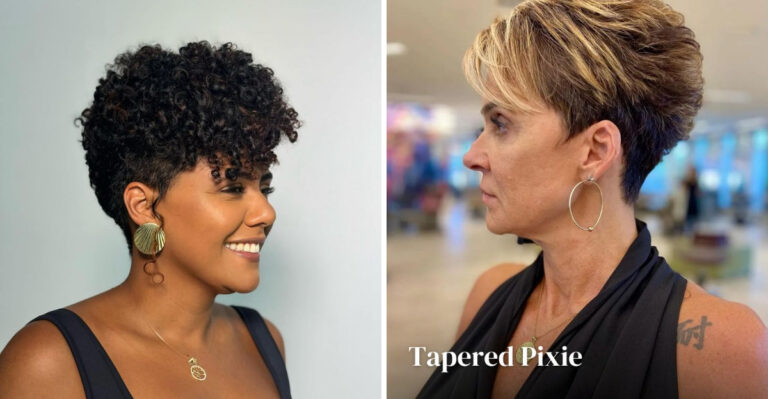 33 Tapered Haircuts For Older Women For An Edgy Look