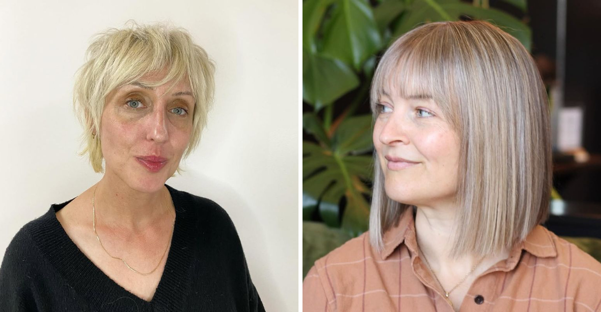 38 Trendy Haircuts For Older Women With Thin Hair For Spring