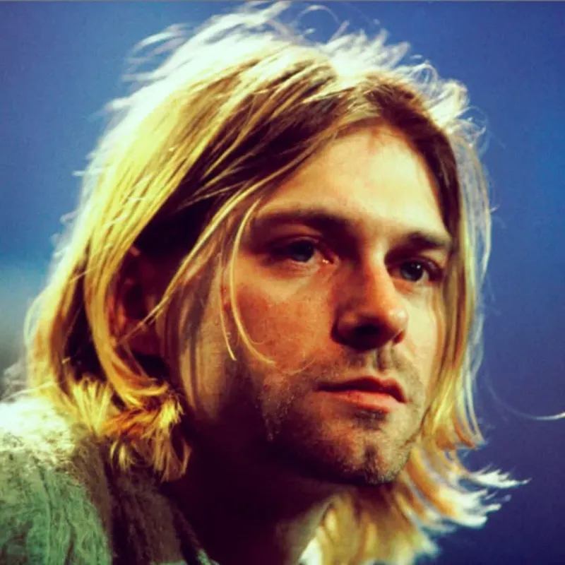 I capelli grunge di Kurt Cobain