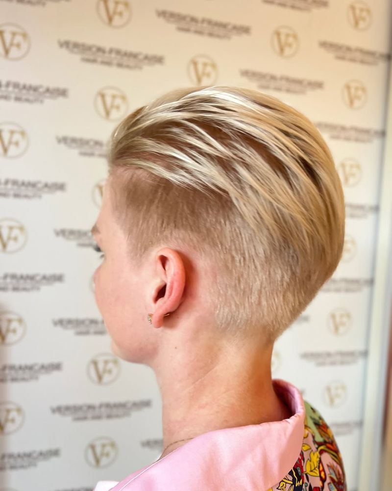 Sleek Pixie with Undercut