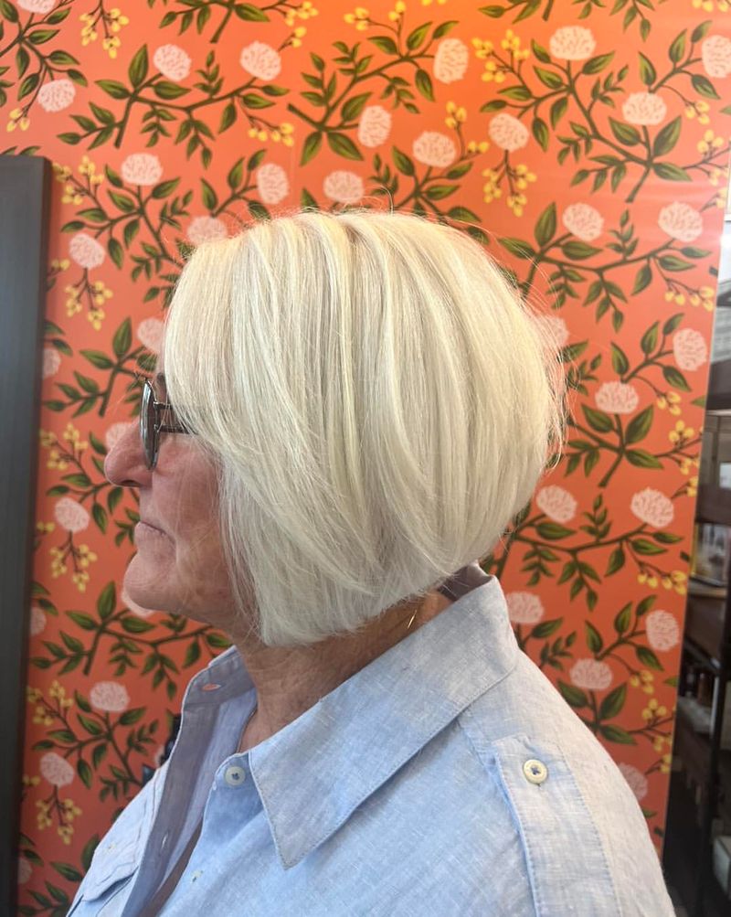 Inverted Blowout Bob